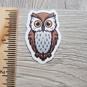 10/$10 Owl Sticker Bird Hoot Owlet Colorful Cartoon